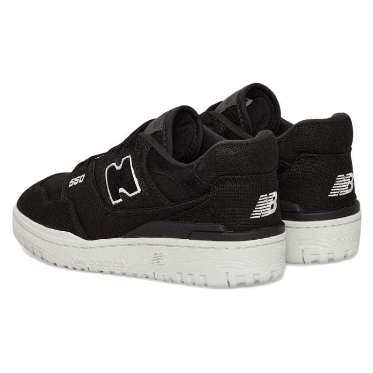 New Balance 550 Hemp Pack - Black Unisex Sneakers White BB550MDB