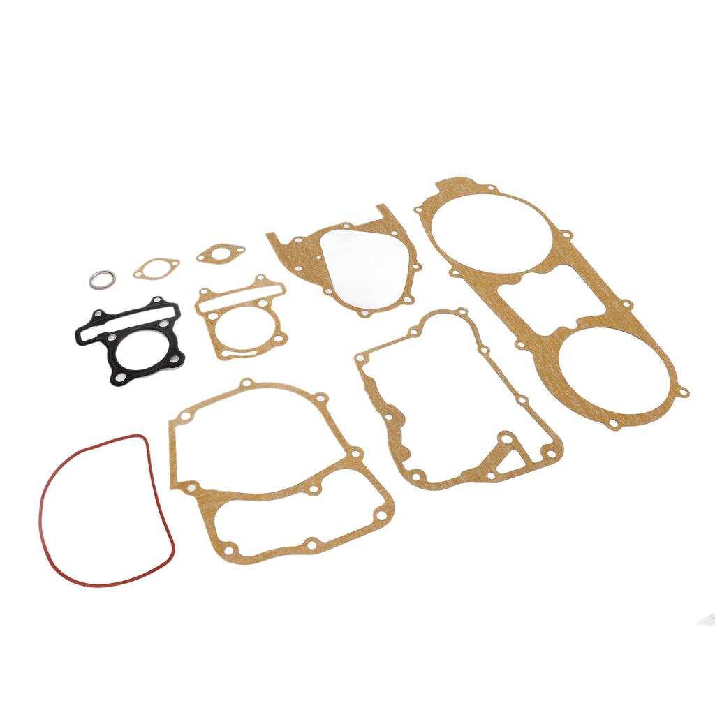 10 Pieces Motorcycle Engine Gasket Set for GY6 150 GY6 125 Cylinder 157QMJ 1P57QMJ Scooter Moped