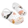 Color Print EVA Garden Clogs Unisex Breathable Slip On Flexible Garden Shoes Beach Pool Bathroom Home Home Slippers Casual Walking