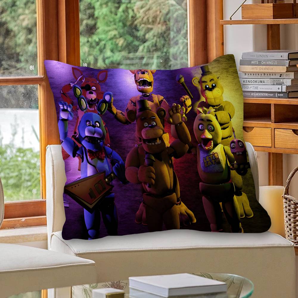 Cute F-FNAF Maple Design Cushion Cover Happy Autumn Harvest decor Holiday Decorati Pillow Cover