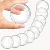6Pcs/set  Door Knob Wall Shield Clear Soft Rubber Door Stopper Door Handle Bumper Mute Stickers Wall Protector Muffler Pad Protective Plug