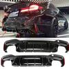 For BMW 5 Series G30 G38 M5 2018-2023 Car Rear Bumper Lower Lip Spoiler Separator