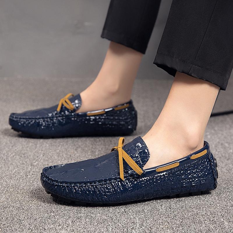 Fashion Luxury Loafers Shoes Mens 2024 Spring Classic Comfy Man Flats Moccasin Fashion Shoes Men Slip-on Boat Shoes For Men Casual Shoes