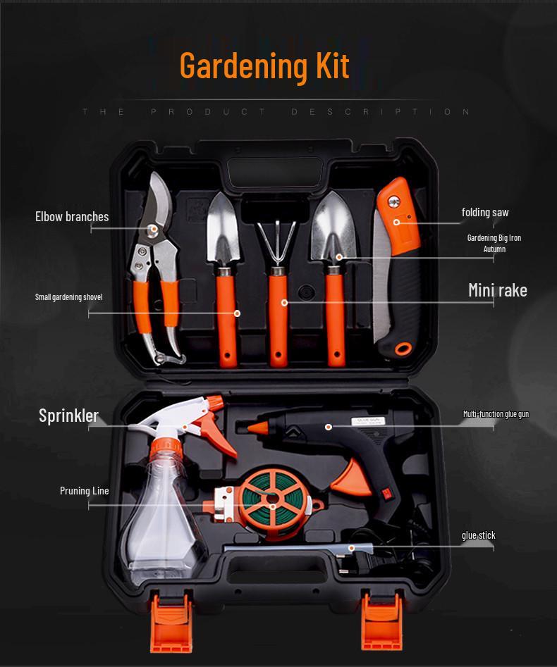 Set Multifuncțional de Uz Casnic: Cheie fixă, Șurubelniță și Kit de întreținere zilnică