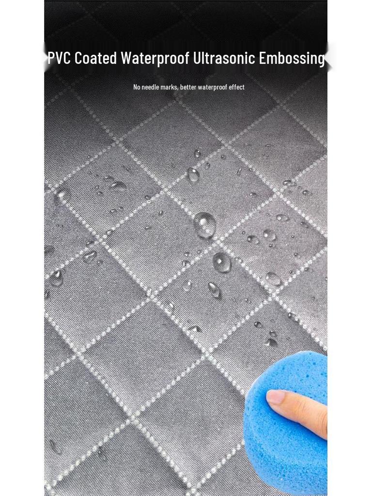 Anti-Dirty Dog Car Seat Cushion & Mat - Pet Bed for Rear Seat