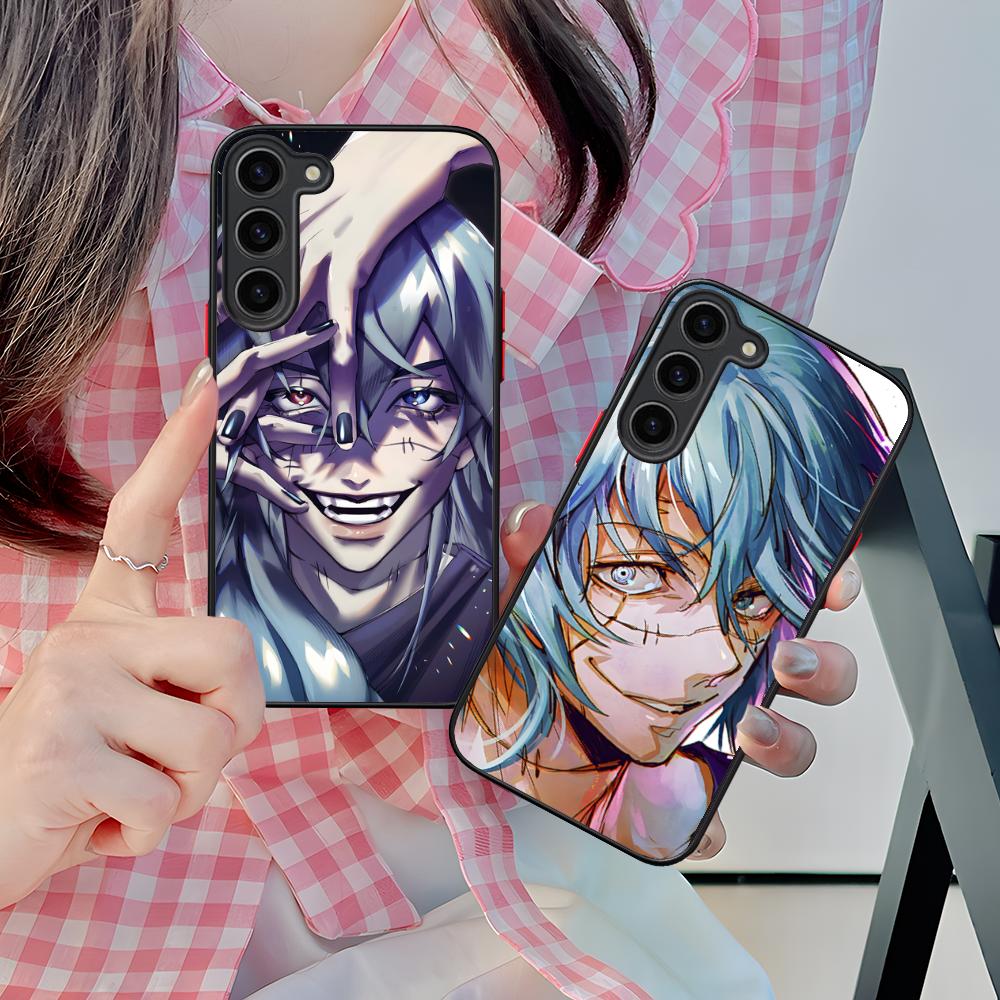 JJK Mahito Phone Case for Samsung Galaxy S26 S25 S24 S23 S22 S21 Plus FE Ultra Skin Feel Shockproof Cover