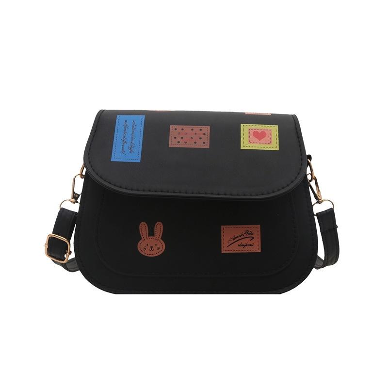 2025 summer new trend printing simple fashion personality fashionable casual shoulder oblique span bag women