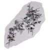 Elegant Clothing Applique Lace Fabric Clothes Patches Flower Embroidered Patches  Sewing
