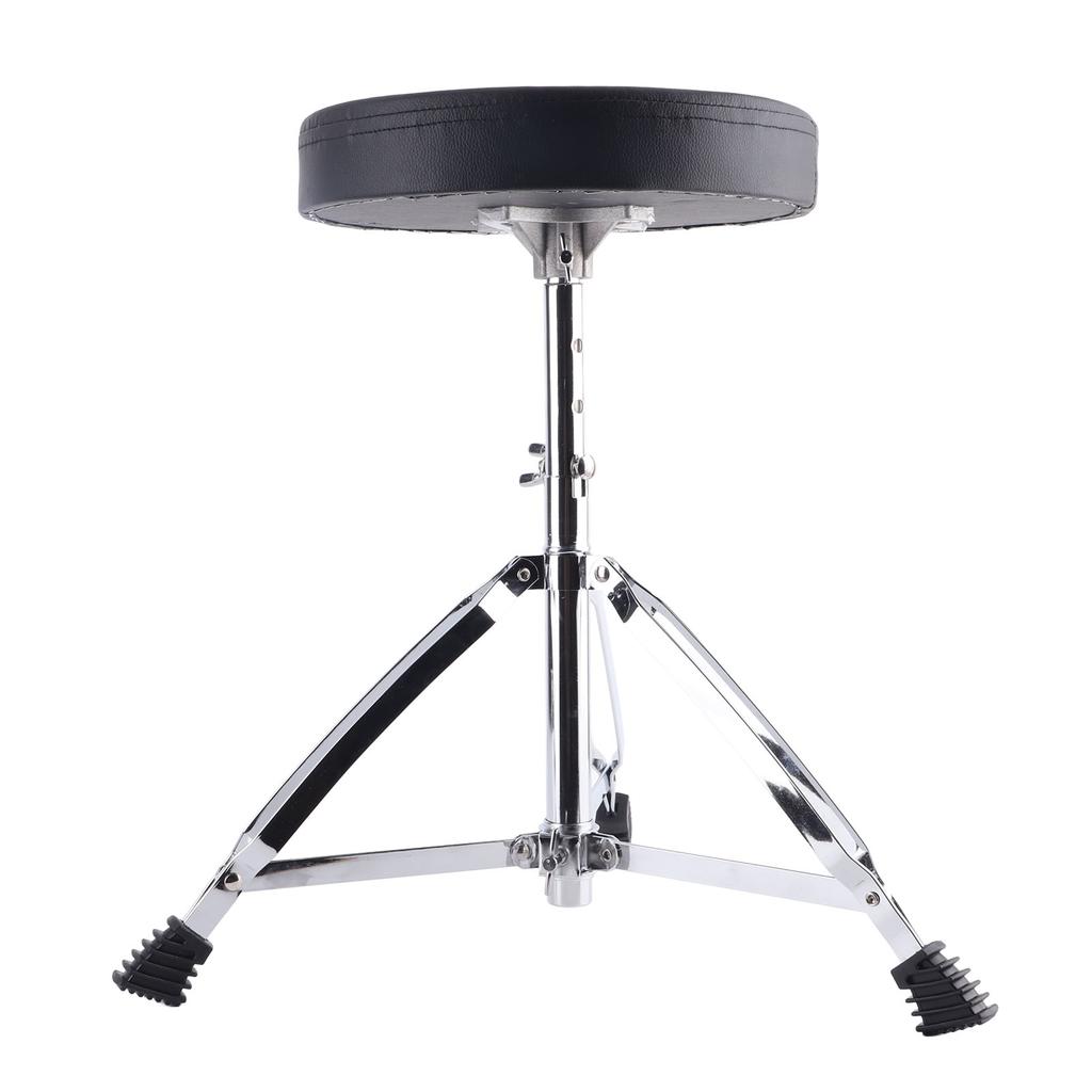 Portable Foldable Drum Stool Adjustable Height Padded Drum Throne Non Slip Seat Chair Adults Kids