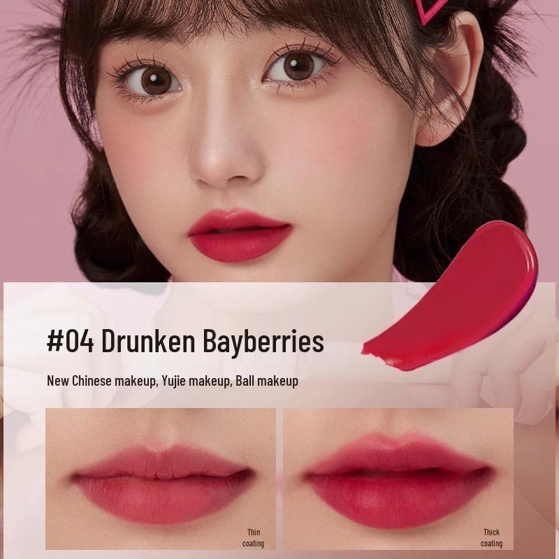 

ForeverKey Matte Water Lipstick: Long-Lasting, Non-Fading, Non-Stick, Bare Face Lip Gloss for Women 2g