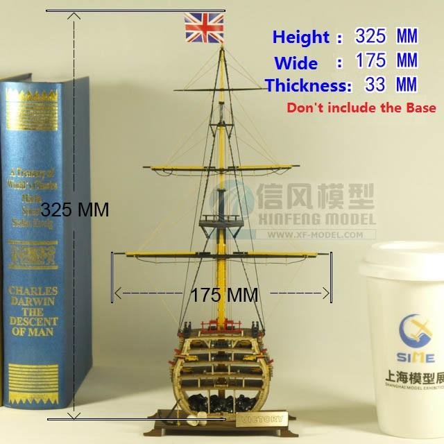 Zestawy do budowy modelu statku Hms Victory w skali 1200 + Zestawy akcesoriów ulepszających z mosiądzu Zawierają szczegółowe instrukcje w języku angielskim