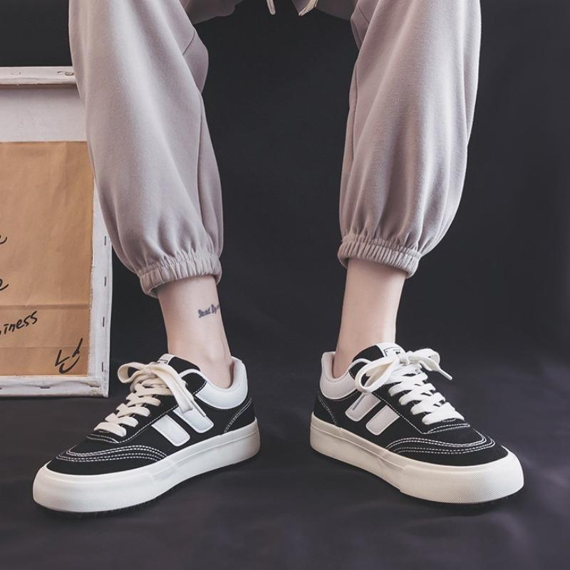 Spring New Women Flats Shoes Youth Student Board Shoes Fashion Women's Leisure Sneakers Retro Soft-soled Sports Shoe Tenis Mujer