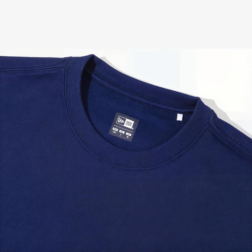 New Era MLB Los Angeles Dodgers Embroidered Pocket Short Sleeve T-Shirt Unisex Tops Navy-Blue 14405333