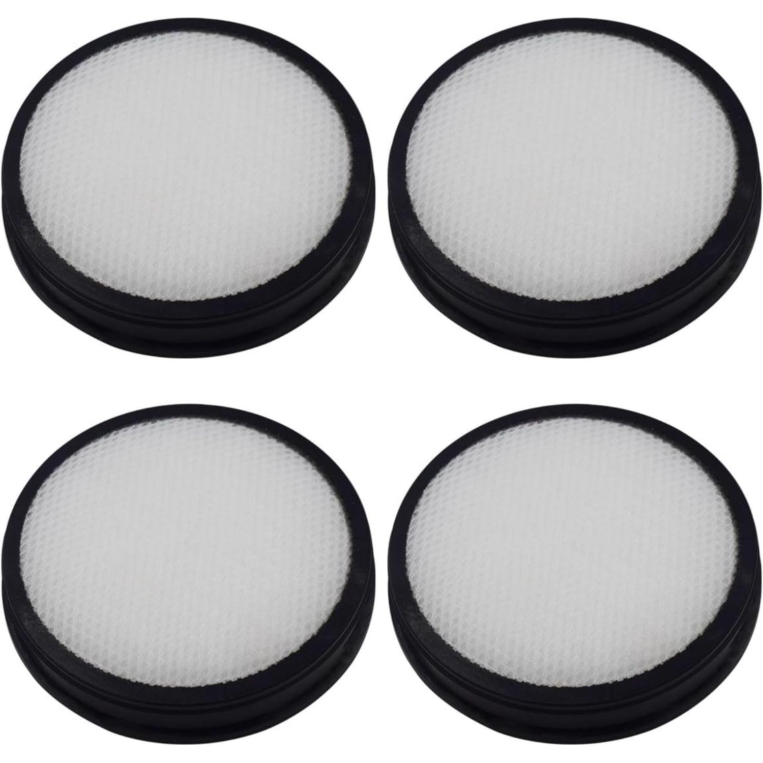 4-PACK Replacement Filters for Vax ONEPWR Blade 3 and 4 Series Cordless Vacuum Cleaner Models - CLSV-B3KS CLSV-B3KP CLSV-B3DP CLSV-B4KS CLSV-B4KP чёрный