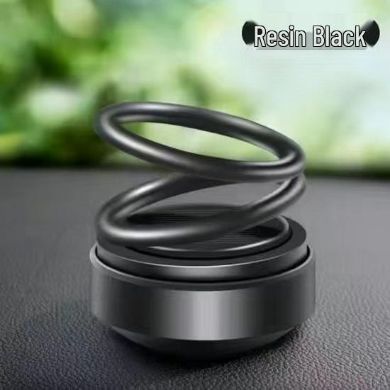 Solar-Powered Rotating Car Aromatherapy Ornament
