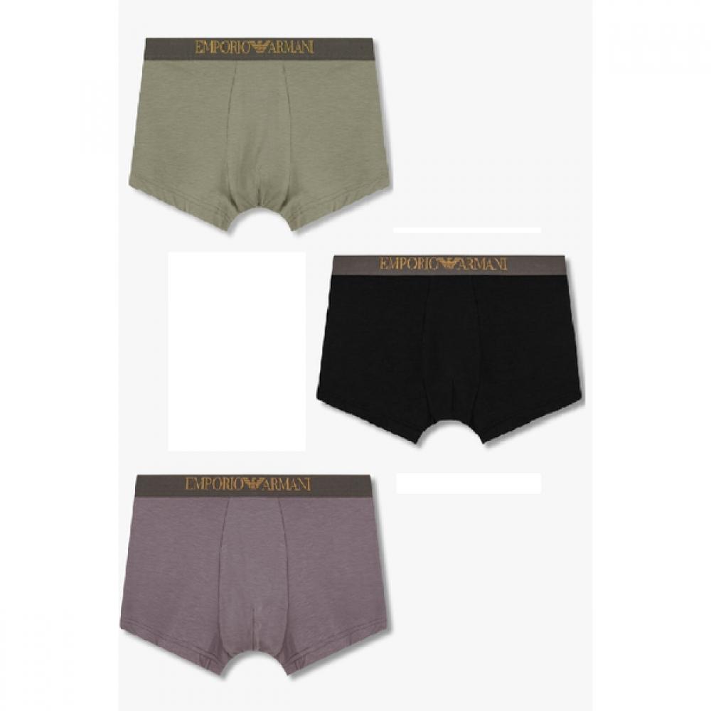 

Emporio Armani Men S emboSSed Logo Rayon drewS 3 typeS Set 0815112036 0815112037 0815112038 M(100)