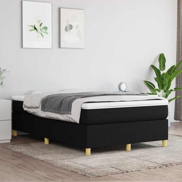 VidaXL Sommier à Lattes de Lit avec Matelas, Lit Rembourré, Lit Double, Lit Adulte de Chambre à Coucher Intérieur, Moderne, 3269692