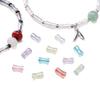 4x8mm Shiny Transparent Bamboo Beads Glass Cylindrical Beads Can Be Used For DIY Jewelry Making Necklace Bracelet