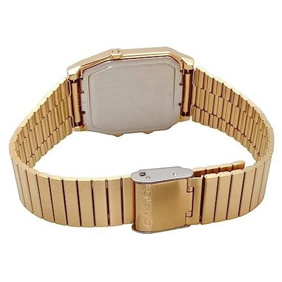 CASIO Standard Analog-Digital Quartz Wristwatch AQ-800EG-9A Unisex Gold Overseas Model