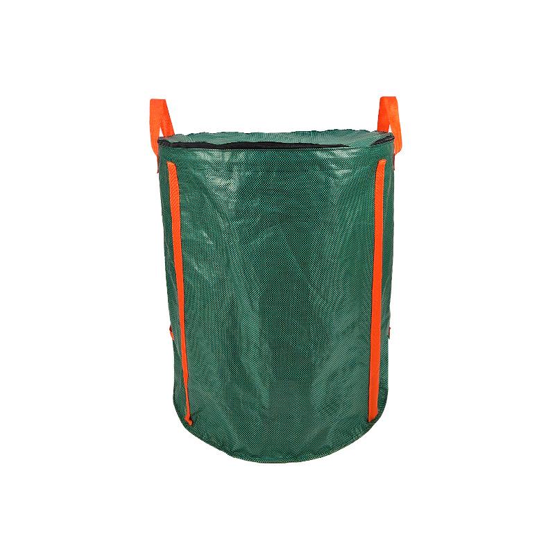 Durable Waterproof Garden Bag with Lid for Leaves, Branches, and Weeds Collection
