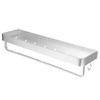 Bathroom Shelf Wall Mount Space Aluminium Shower Single Layer Shelf Shampoo Storage Rack50cm