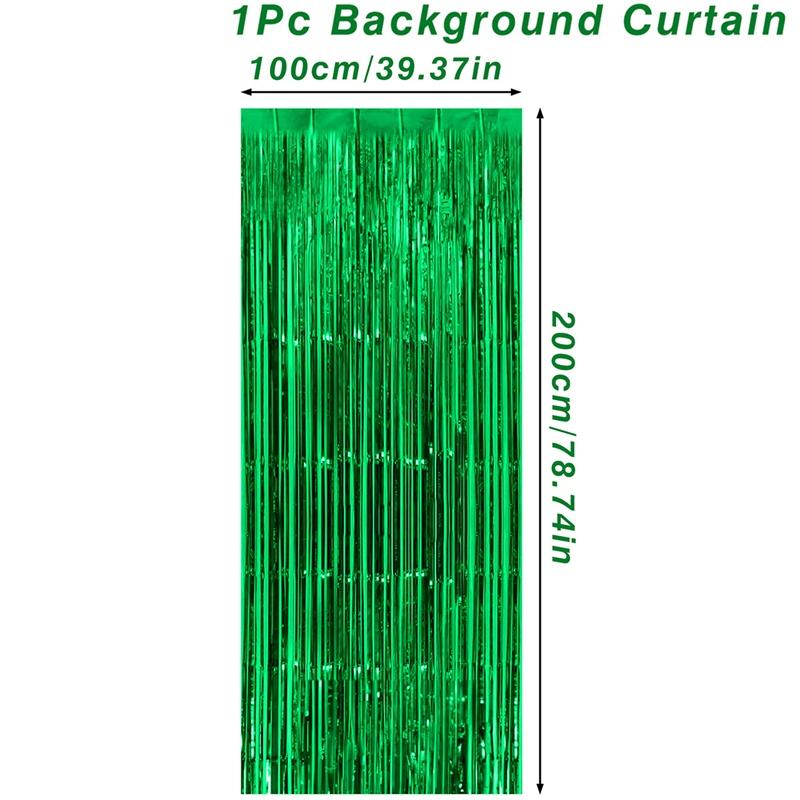 Rain Curtain Birthday Party Decorations Wall Drapes Baby Shower Supplies Rain Tinsel Foil Curtain Wedding Party Favors Backdrop