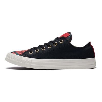 Chuck Taylor All Star Color Block Versatile Low Top Canvas Shoes Unisex Sneakers Black 561663C