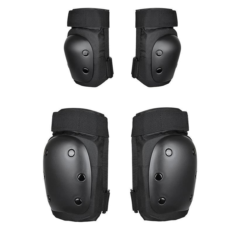 Balance Bike & Skate Protective Gear Set - Includes Knee & Elbow Pads for Children & Adults
