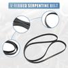 ACROPIX Car Engine Multi V-Ribbed Serpentine Drive Belt Fit for Nissan Altima Sentra 2002-2006 2.5L No.LF9J15909A - Pack of 1