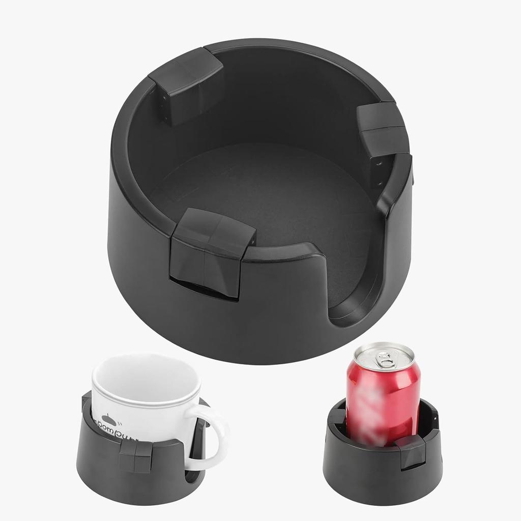 Splash-proof cup holder, for desks, tables, and cars, compatible with