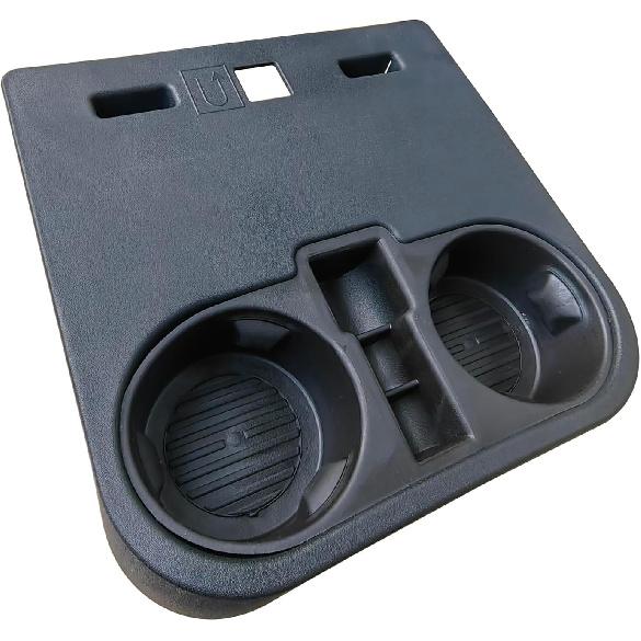 Front Center Console Cup Holder Replace For HC3Z-2813562-AB Compatible With 2015- Ford F150 2017- F250 F350 F450 Super Duty