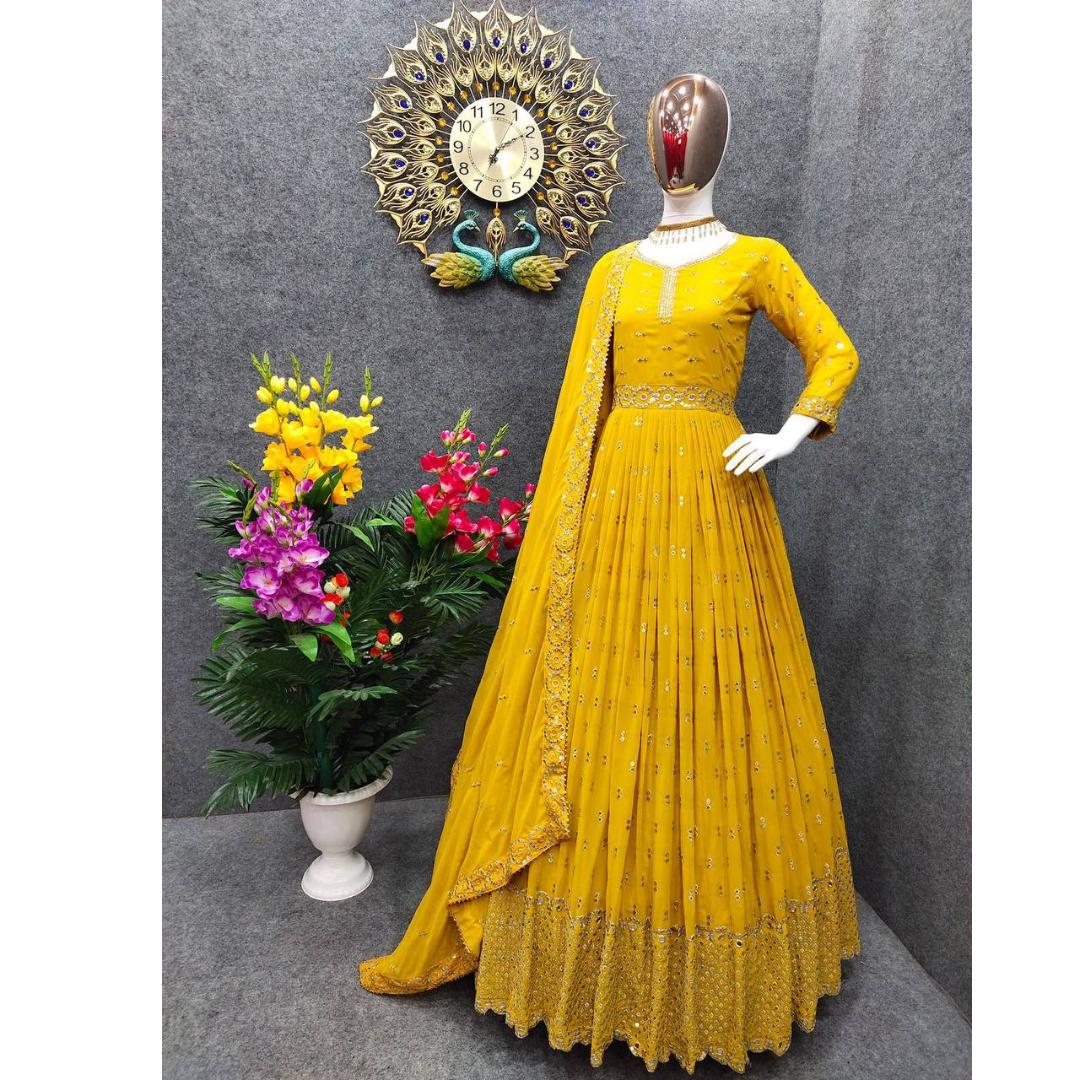 

Фирменное и разработанное платье высшего качества с дупаттой с высокой степенью связи.