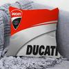 D-Ducati Motorcycle LOGO Cushion Cover Inches Farmhouse Decor Home Throw Pillow Covers for Couch Decorations