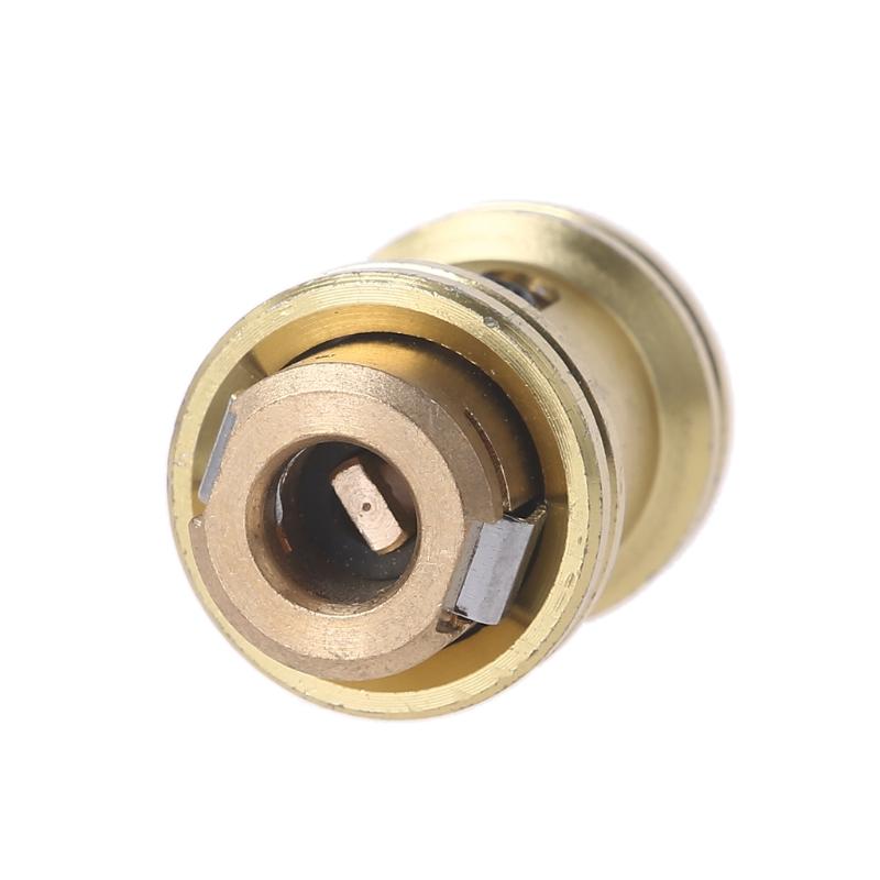 6.5/8mm Air Chuck Adapter Tire Inflator Tire Chuck Compressor Pump Accessories Gold Tone for Vehicle
