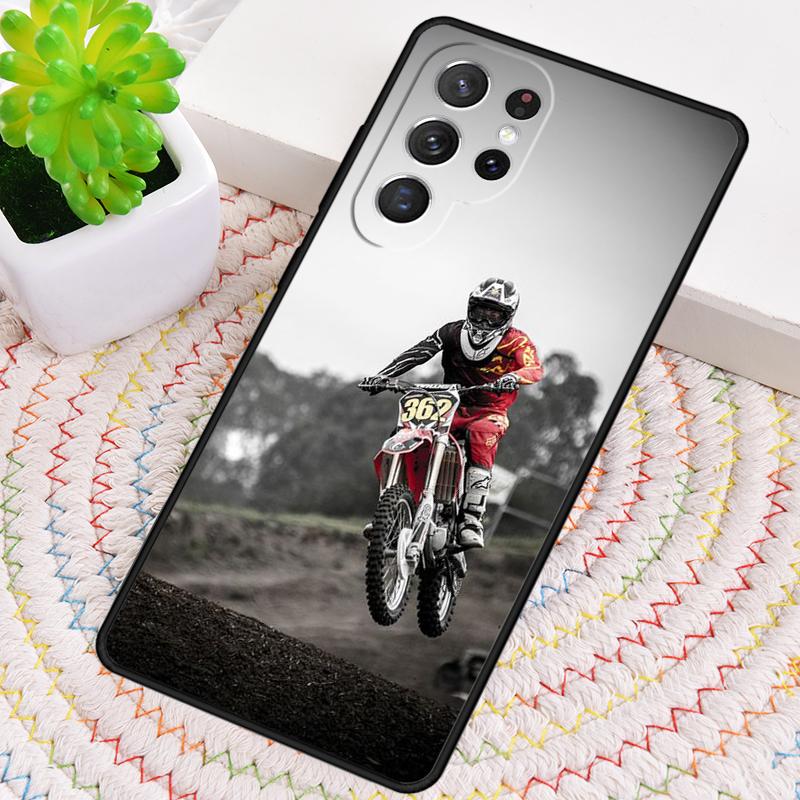 Dirt MX Bike Motocross Phone Case for Samsung Galaxy Note 10 Pro S26 Ultra S23 S24 FE S25 S21 S22 PLUS Shockproof Cove