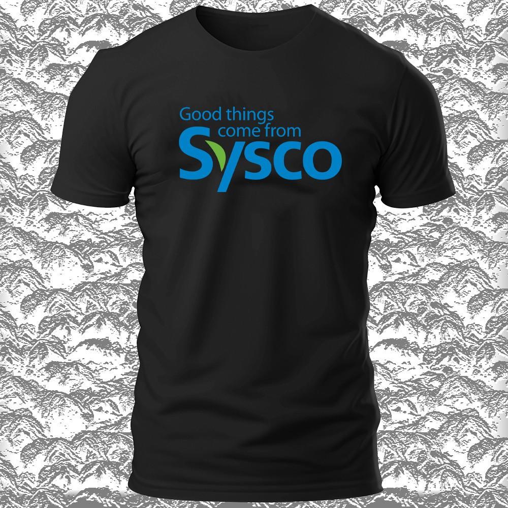 SYSCO Food And Service Logo Funny T-Shirt Size S-5XL Made in the USA Unisex T-Shirt S