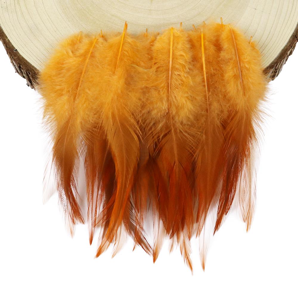 Natural Rooster Feathers 10-15Cm Pretty Chicken Feather For Crafts Jewelry Earring Making Accessory Party Decoration