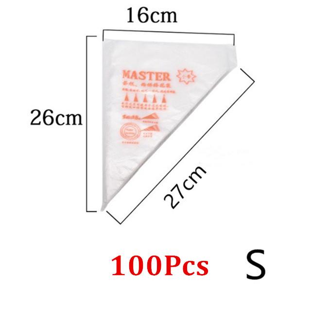 20 50 100pcs Disposable Piping Bags for Baking Cake Cream Frosting Decorating Tools Pastry Dessert Kitchen Accessories