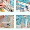 Makeup Bag Large Capacity Portable Transparent Swimming Waterproof PVC Storage for Clothes Travel Essentials Beach Organizer Bag