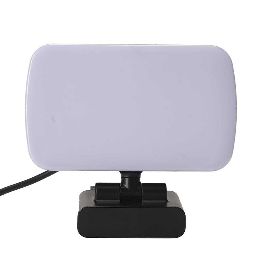 Webcam Light USB 3 Light Colors 10 Dimming Modes Flexible Rotatable Mini Video Light for Laptop Meet
