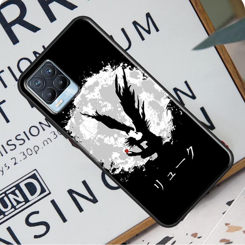 

Аниме Манга Death Note Ryuk чехол для Realme C21 C11 C15 GT Neo2 Master 8 Pro 8i OnePlus 9 Pro 8T 9R Nord2 Coque Realme C21