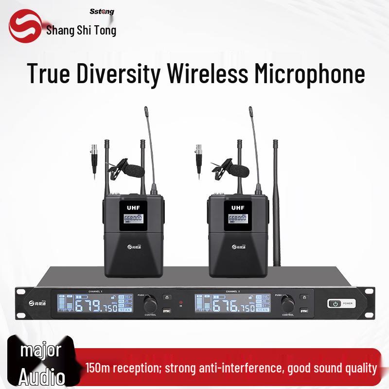 

SST-52L Professional True Diversity Wireless Microphone System (CN version)