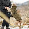 Warm Dog Clothes Turtleneck Winter Whippet Greyhound Parka Clothing Thick Reflective Snowsuit Coat Pet Jacket for Large Breed