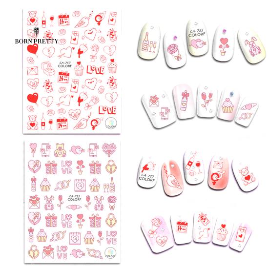 

Отличный маникюр Наклейка Ногти Украшения Водонепроницаемый Без запаха Декоративный