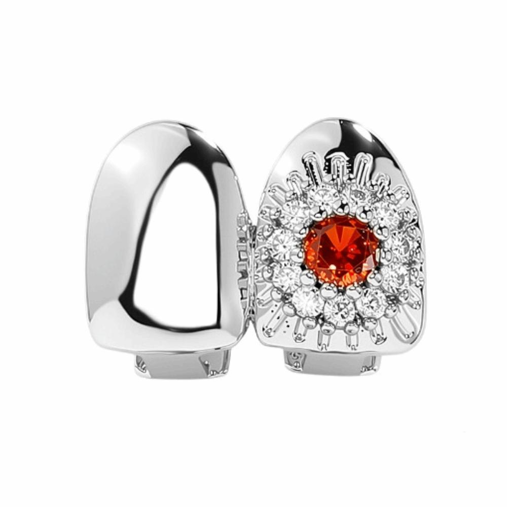 Bling Hiphop Teeth Grillz Removable Charm Teeth Grillz Fashion Men Women Jewelry  Dental Crown