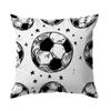 1Pc Football Pattern Cushion Covers Polyester Pillow Cover For Home Sofa Chair Bed Car Party Table Decoration