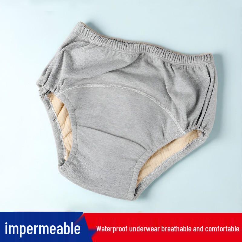 Unisex Pure Cotton Incontinence & Leak-Proof Underwear for Elderly and Menstrual Use