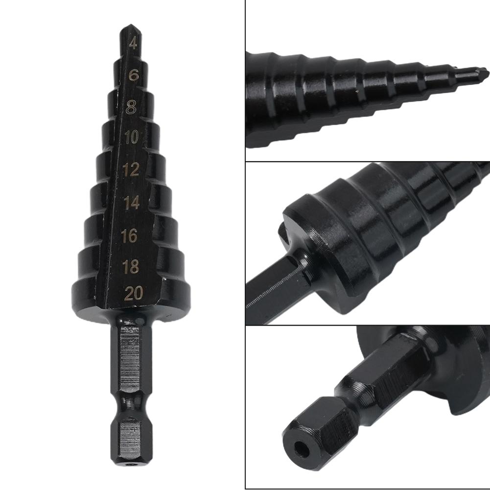 Step Drill Bit Electric Drill HSS Steel Heat Treated