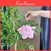 Charming Monster Cartoon Plush Figure Ideal For Girls Keychain And Bag Decoration