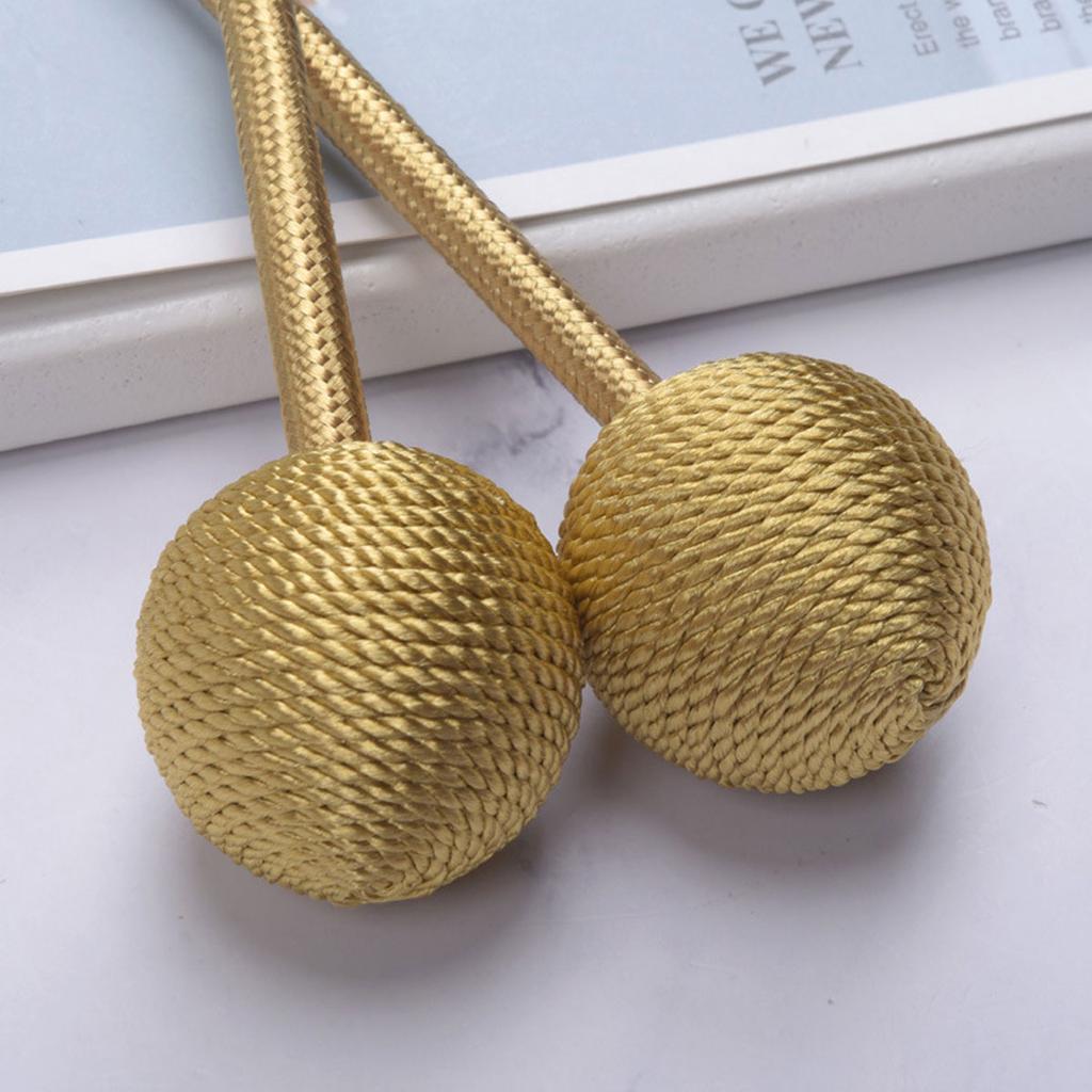 Woven Any Shape Strong Curtain Tie Plush Curtain Tie Rope 1/2PCS